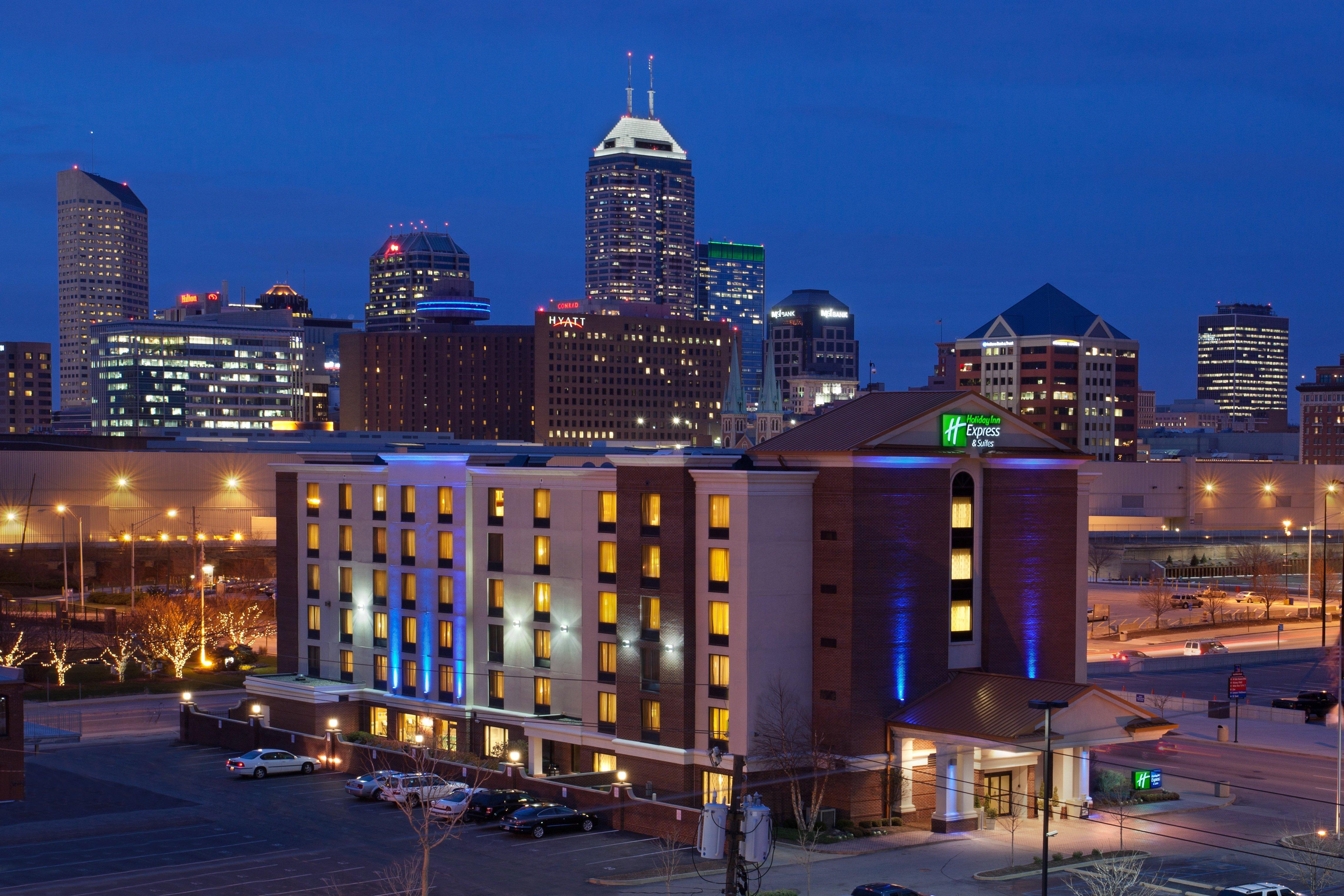 Holiday Inn Express Hotel & Suites Indianapolis Dtn-Conv Ctr By Ihg Екстериор снимка